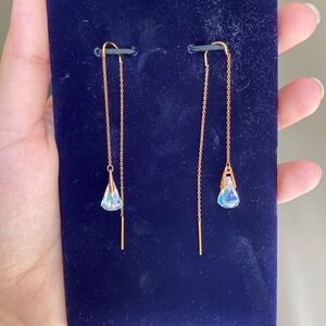 Swarovski Rose Gold Spirit Earrings